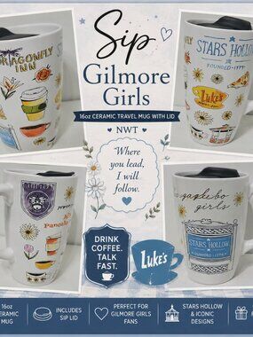 Gilmore Girls Ceramic Travel Mug